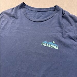 Patagonia Organic Cotton Slim T-Shirt Mens Medium Less You Need Hike Gorpcore